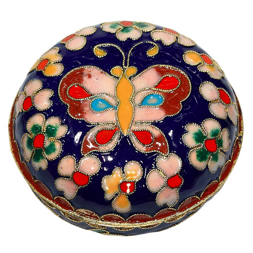 Döschen L 0321 blau - zum Schließen ins Bild klicken